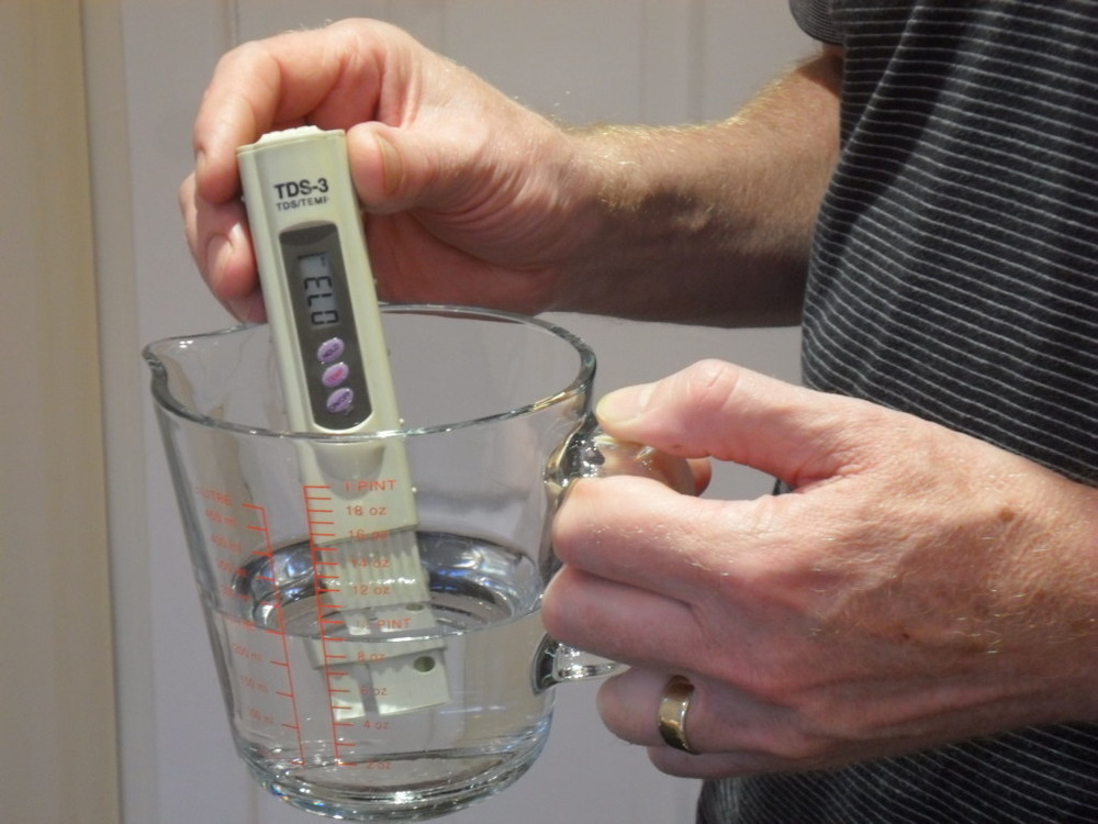 tds level in drinking water