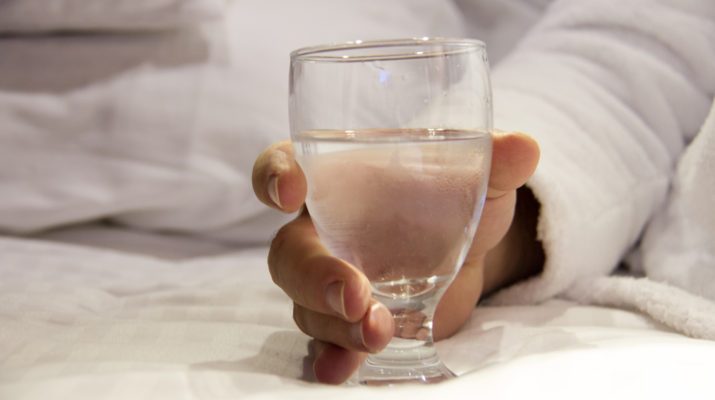 Benefits of drinking water before bed