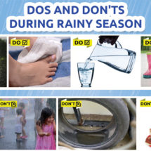 Dos and Don’ts to Take Care of Health during Rainy Season