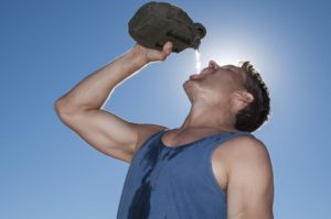 dehydration - most common summer health problems