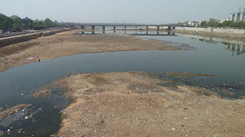 Sabarmati river pollution