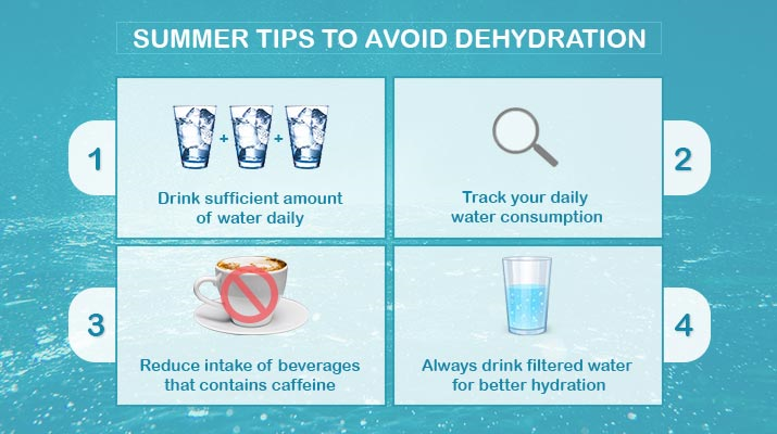 Summer tips on How to stay hydrated in hot weather