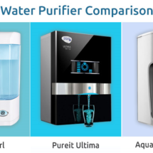 RO Water Purifier Comparison between Kent Pearl, Pureit Ultima and Aquagard Magna