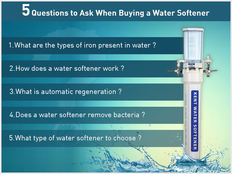 5 Questions to Ask when buying a water softener