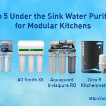 Under sink water purifier